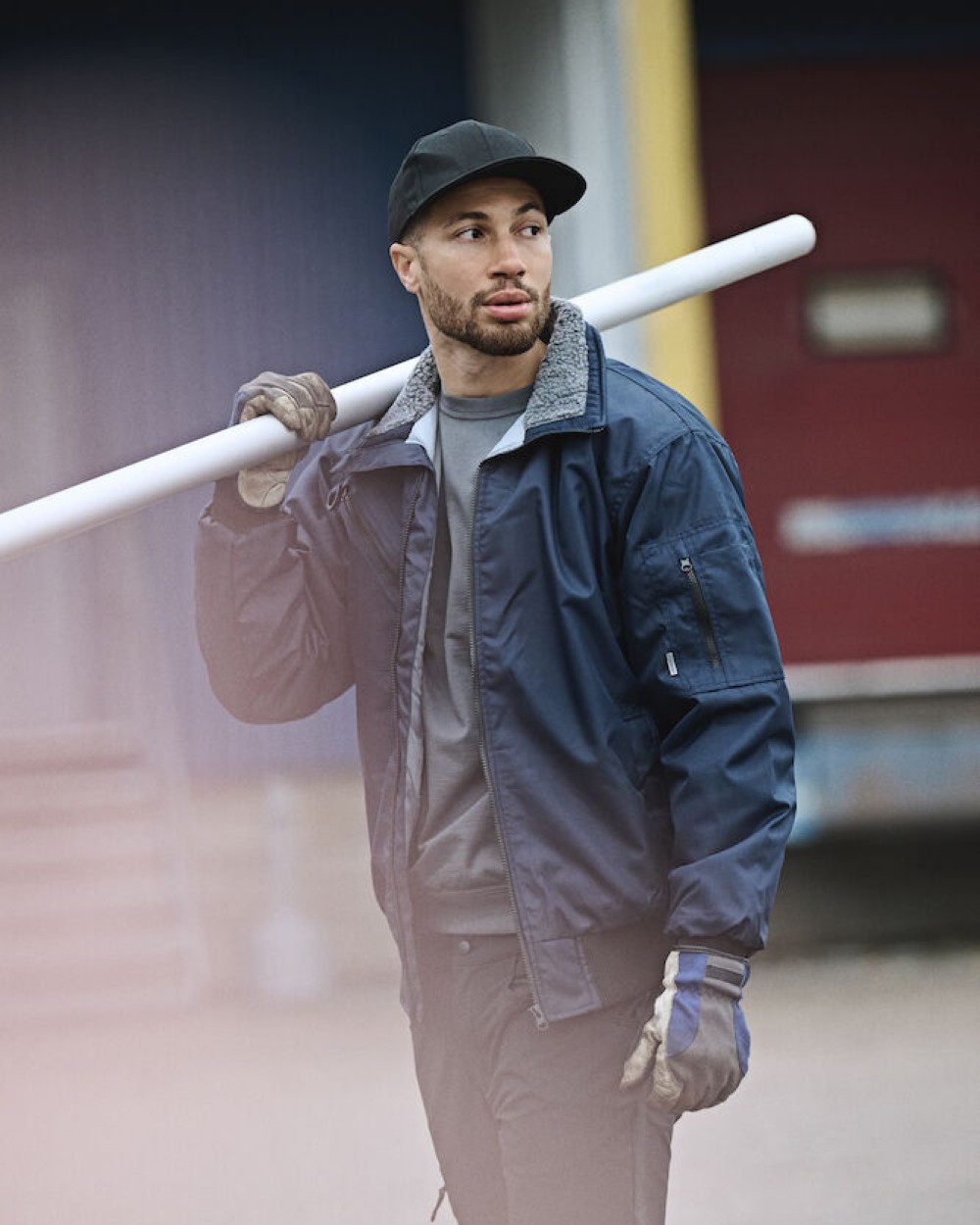 Jassen JOBMAN 1357 Pilot Jacket voor bedrukking &amp; borduring