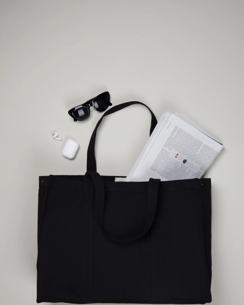 Tassen & Zakken VINGA VINGA Hilo AWARE™ recycled canvas maxi draagtas voor bedrukking &amp; borduring