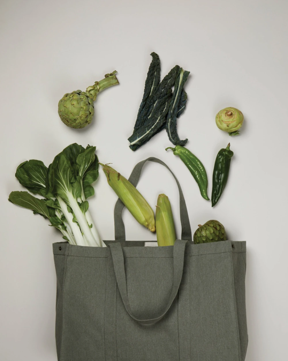 Tassen & Zakken VINGA VINGA Hilo AWARE™ recycled canvas maxi draagtas voor bedrukking &amp; borduring