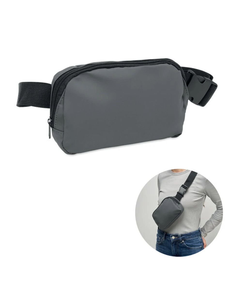 4DO Gürteltasche PU Taschen personalisierbar