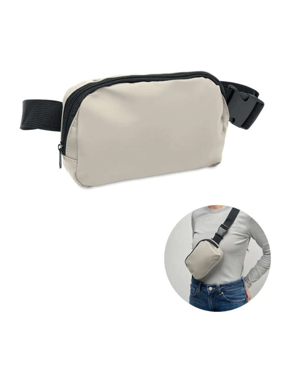 Tassen & Zakken 4DO Heuptas van 210D polyester voor bedrukking &amp; borduring