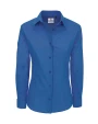 Hemden B&C Heritage LSL/women Poplin Shirt voor bedrukking &amp; borduring