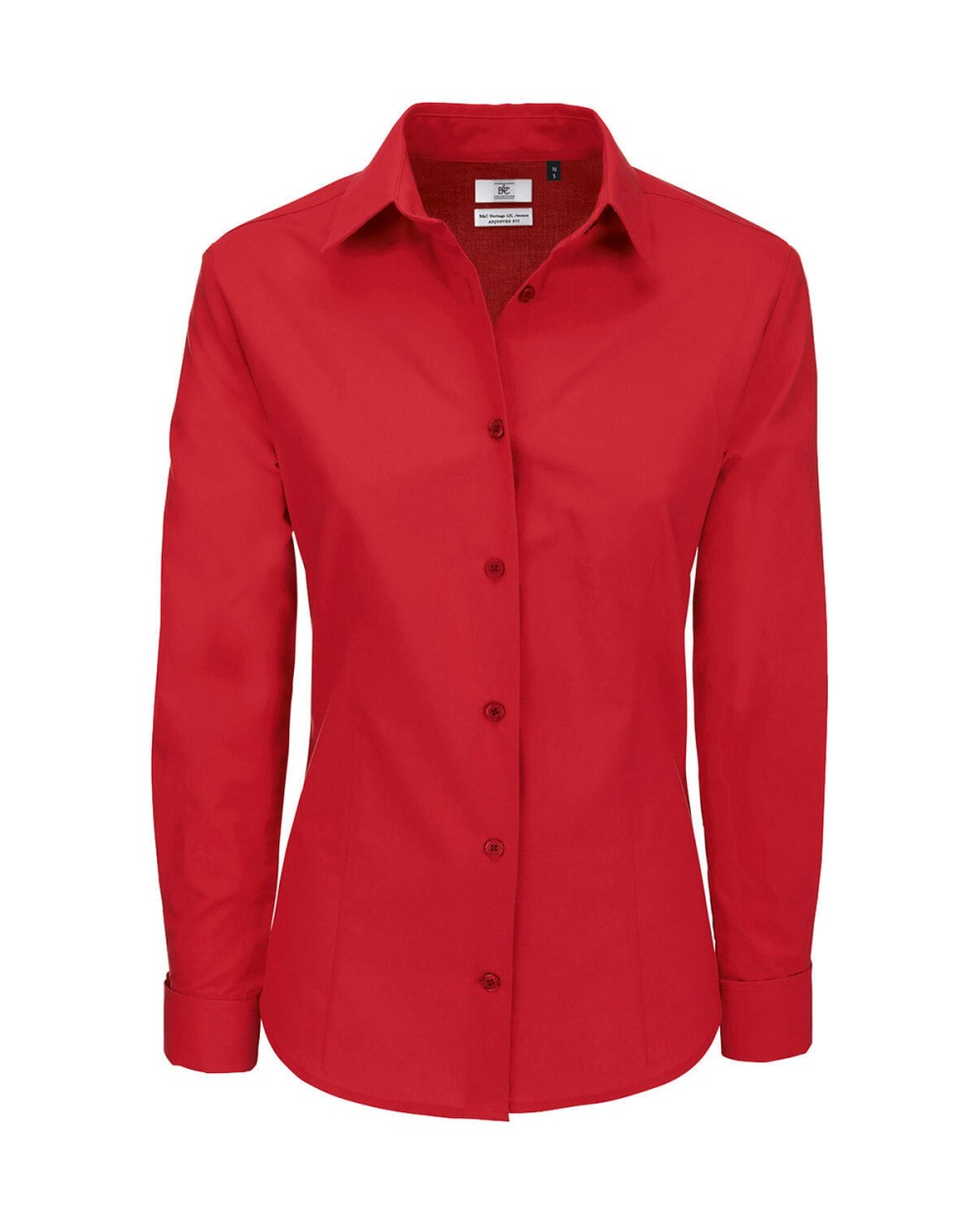 Hemden B&C Heritage LSL/women Poplin Shirt voor bedrukking &amp; borduring