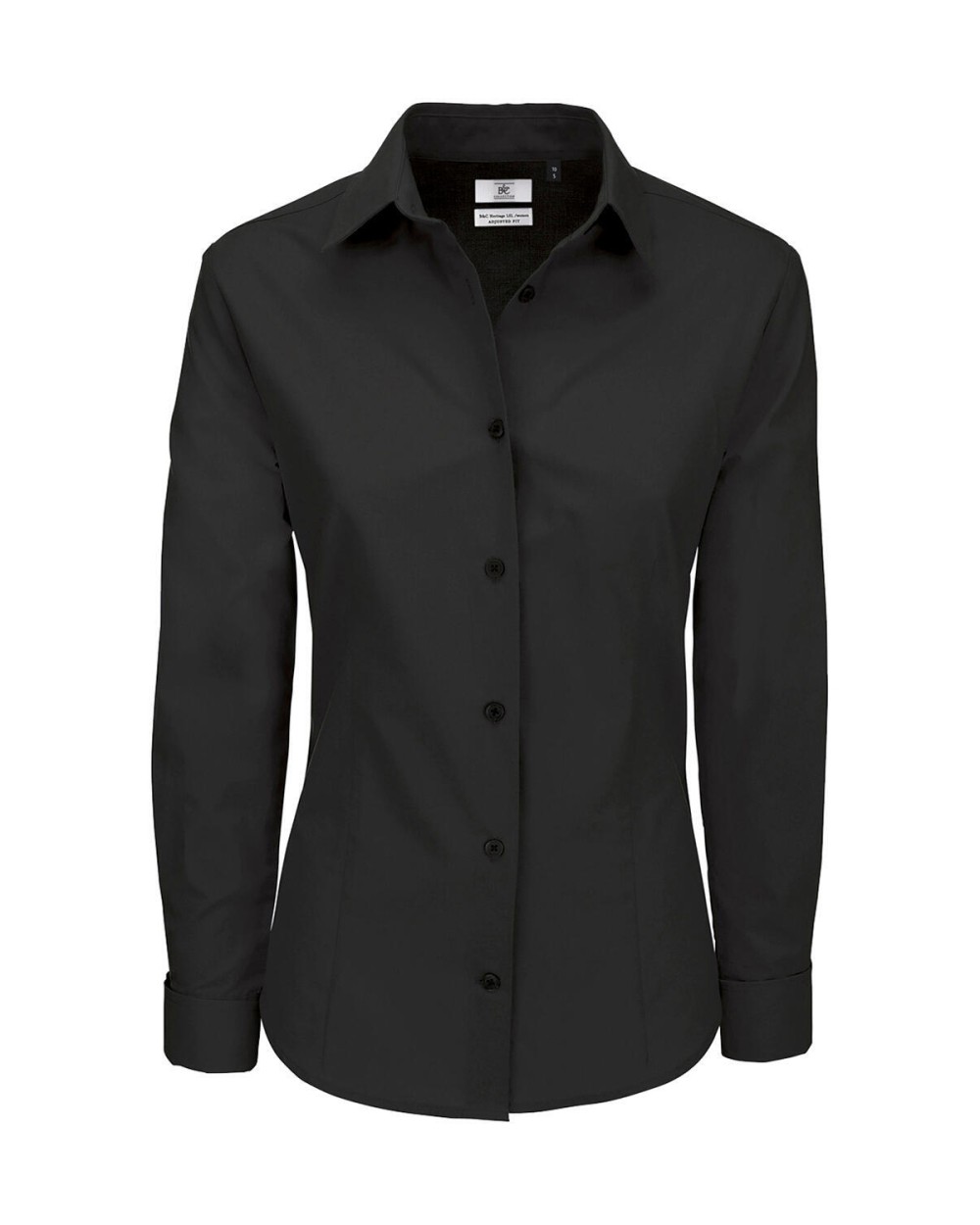 Hemden B&C Heritage LSL/women Poplin Shirt voor bedrukking &amp; borduring