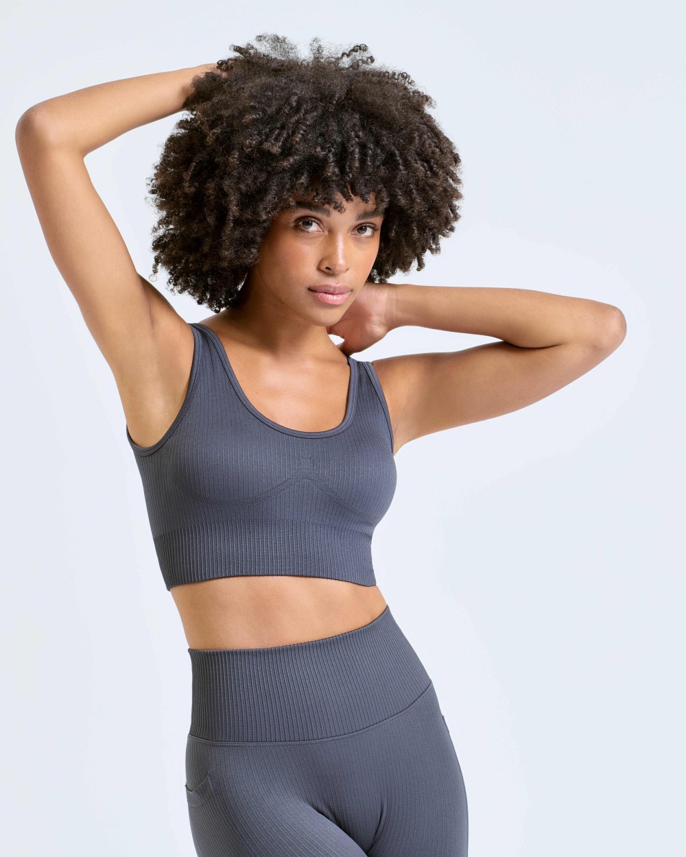 TRIDRI TriDri® ribbed seamless '3D fit' multi-sport bra T-Shirts personalisierbar