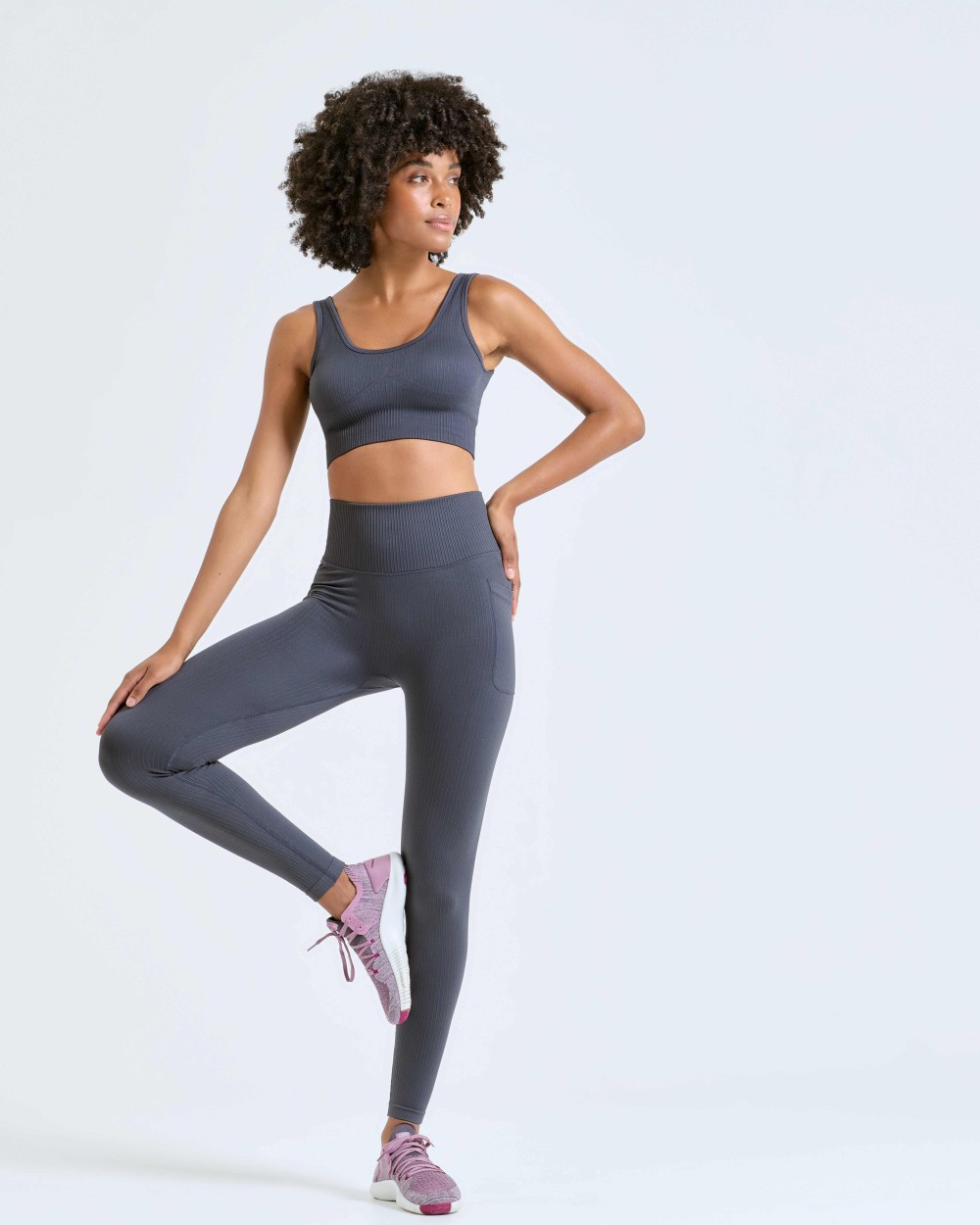 T-shirts TRIDRI TriDri® ribbed seamless '3D fit' multi-sport bra voor bedrukking &amp; borduring