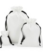 Tassen & Zakken WESTFORDMILL COTTON GIFT BAG WITH RIBBON DRAWSTRING voor bedrukking &amp; borduring