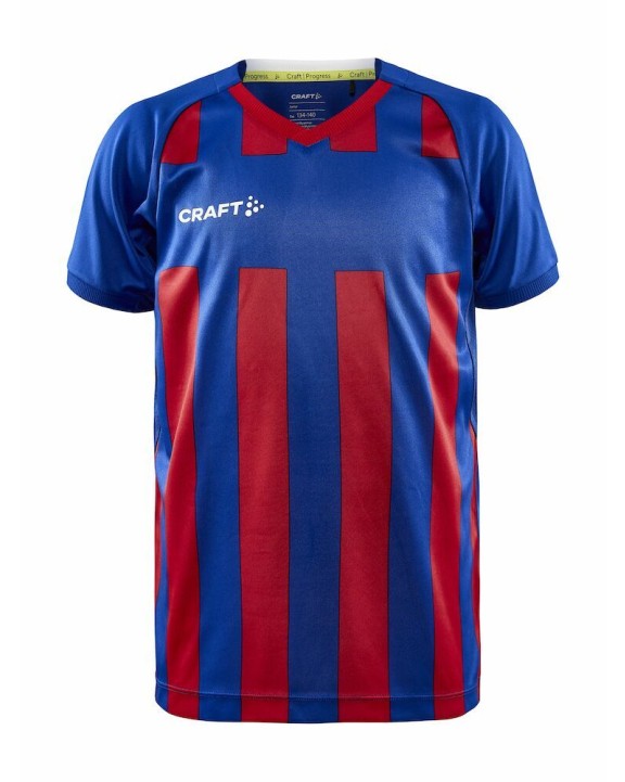 CRAFT Progress 2.0 Stripe Jersey Jr T-Shirts personalisierbar