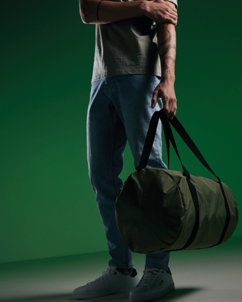 4DO Dillon AWARE™ RPET faltbare Sporttasche Taschen personalisierbar