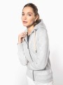 Sweat-shirts à personnaliser KARIBAN Sweat-shirt vintage zippé à capuche femme 