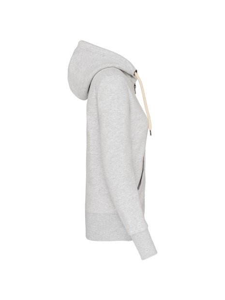 KARIBAN Sweat-shirt vintage zippé à capuche femme /api/colors/4a891c91-7426-40ec-9f86-8674f2899954 personnalisable