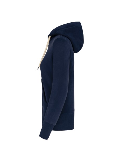 KARIBAN Sweat-shirt vintage zippé à capuche femme /api/colors/82d58f77-9ee3-416f-8a04-5c6727739e11 personnalisable