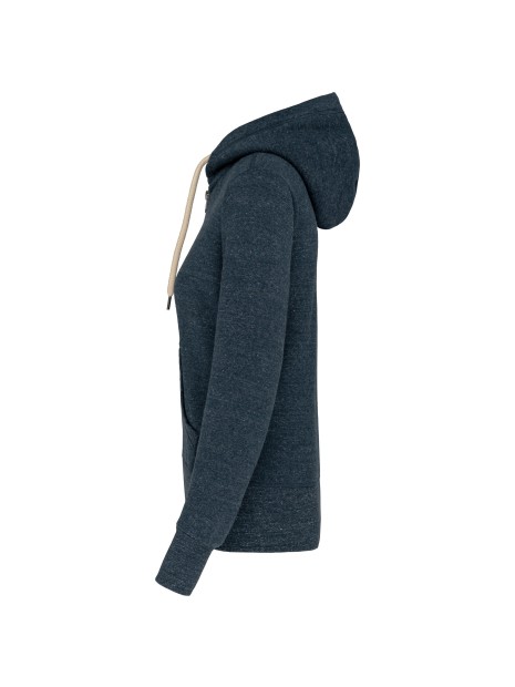 KARIBAN Sweat-shirt vintage zippé à capuche femme /api/colors/393c05b3-6f59-4ab5-96dd-b2fbc9e9aa13 personnalisable