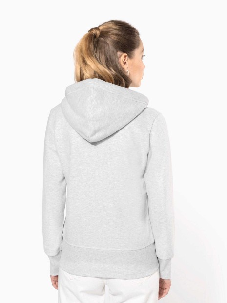 Sweat-shirts à personnaliser KARIBAN Sweat-shirt vintage zippé à capuche femme 