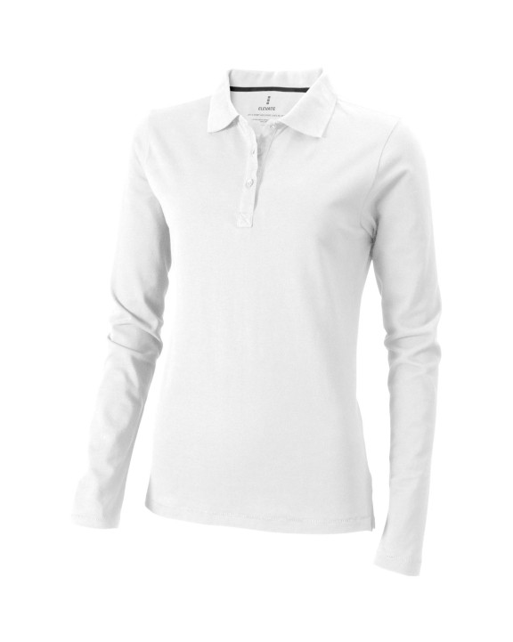 Polos personnalisable ELEVATE Polo manches longues femme Oakville