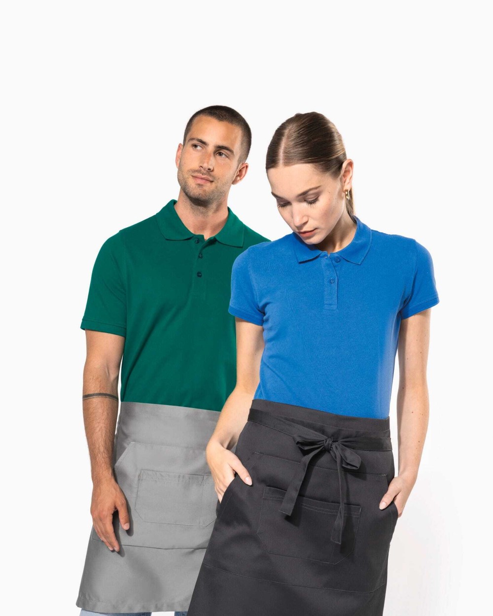 Tabliers personnalisable KARIBAN Tablier polycoton mi-long