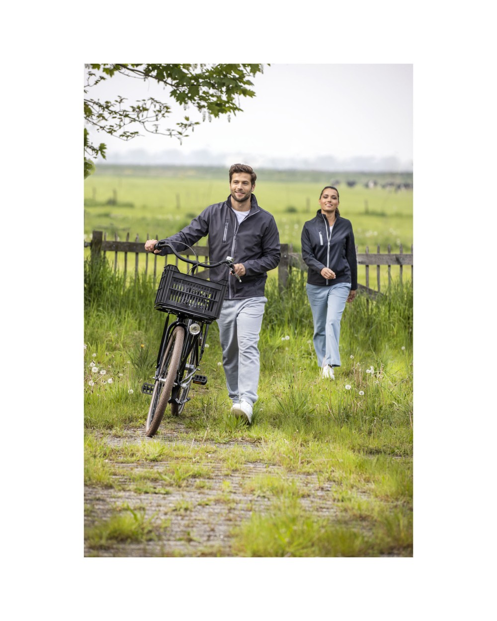 Jassen ELEVATE Orion softshell heren jas voor bedrukking &amp; borduring