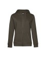 B&C Kapuzen-Sweatshirt mit Reißverschluss QUEEN Sweatshirts personalisierbar
