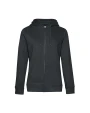 Sweaters & hoodies B&C QUEEN Sweatshirt met capuchon en rits voor bedrukking &amp; borduring