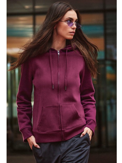 Sweat-shirts à personnaliser B&C B&C QUEEN ZIPPED HOOD 