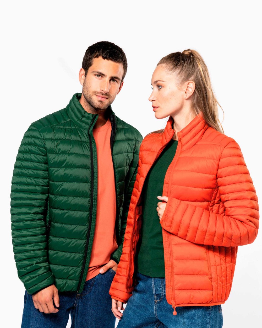 KARIBAN Leichte Steppjacke für Herren Jacken personalisierbar