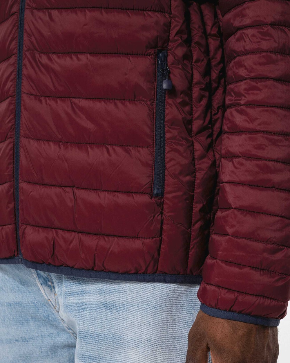 KARIBAN Leichte Steppjacke für Herren Jacken personalisierbar