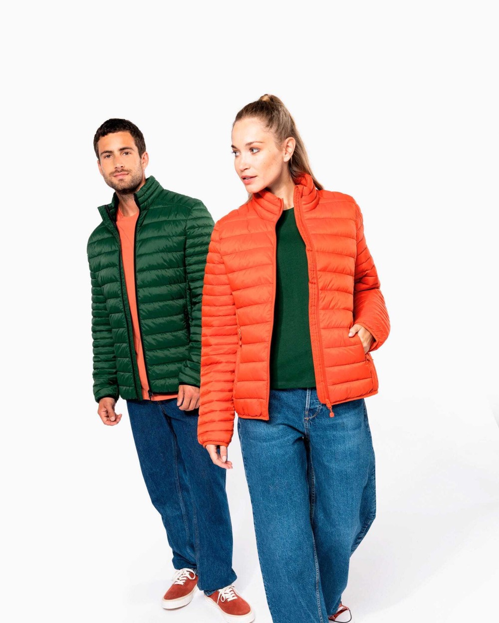 Jassen KARIBAN Men's lightweight padded jacket voor bedrukking &amp; borduring