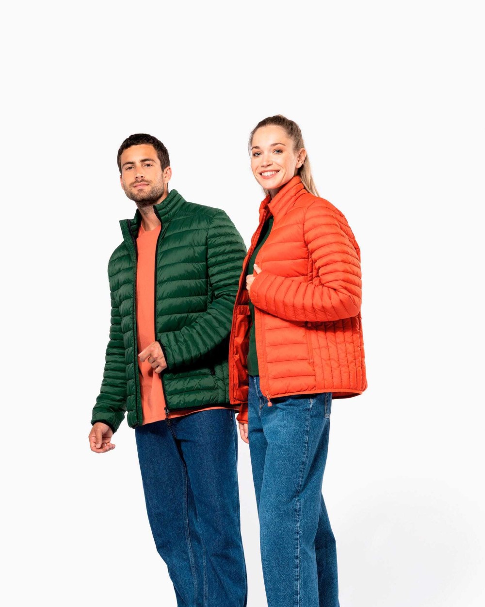 Jassen KARIBAN Men's lightweight padded jacket voor bedrukking &amp; borduring