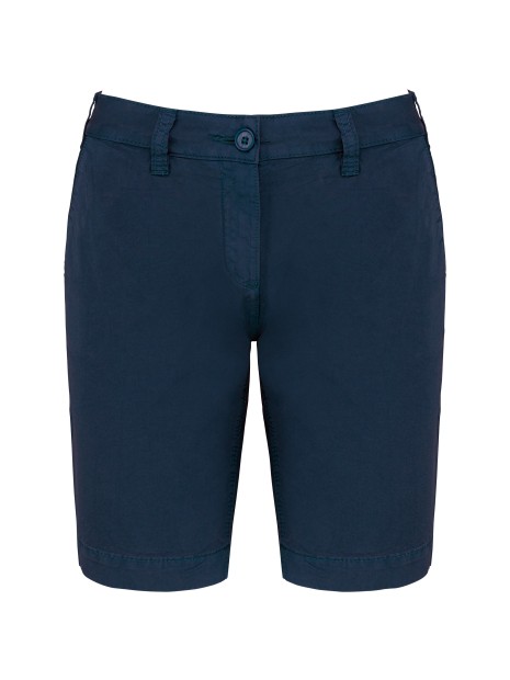 KARIBAN Bermuda aspect délavé femme /api/colors/b4307d42-bb36-4c6d-8997-035cea7faad8 personnalisable