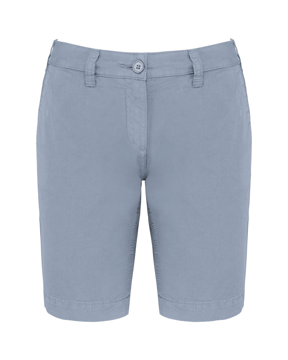 Bermuda's & Shorts KARIBAN Damesbermuda met verwassen look voor bedrukking &amp; borduring