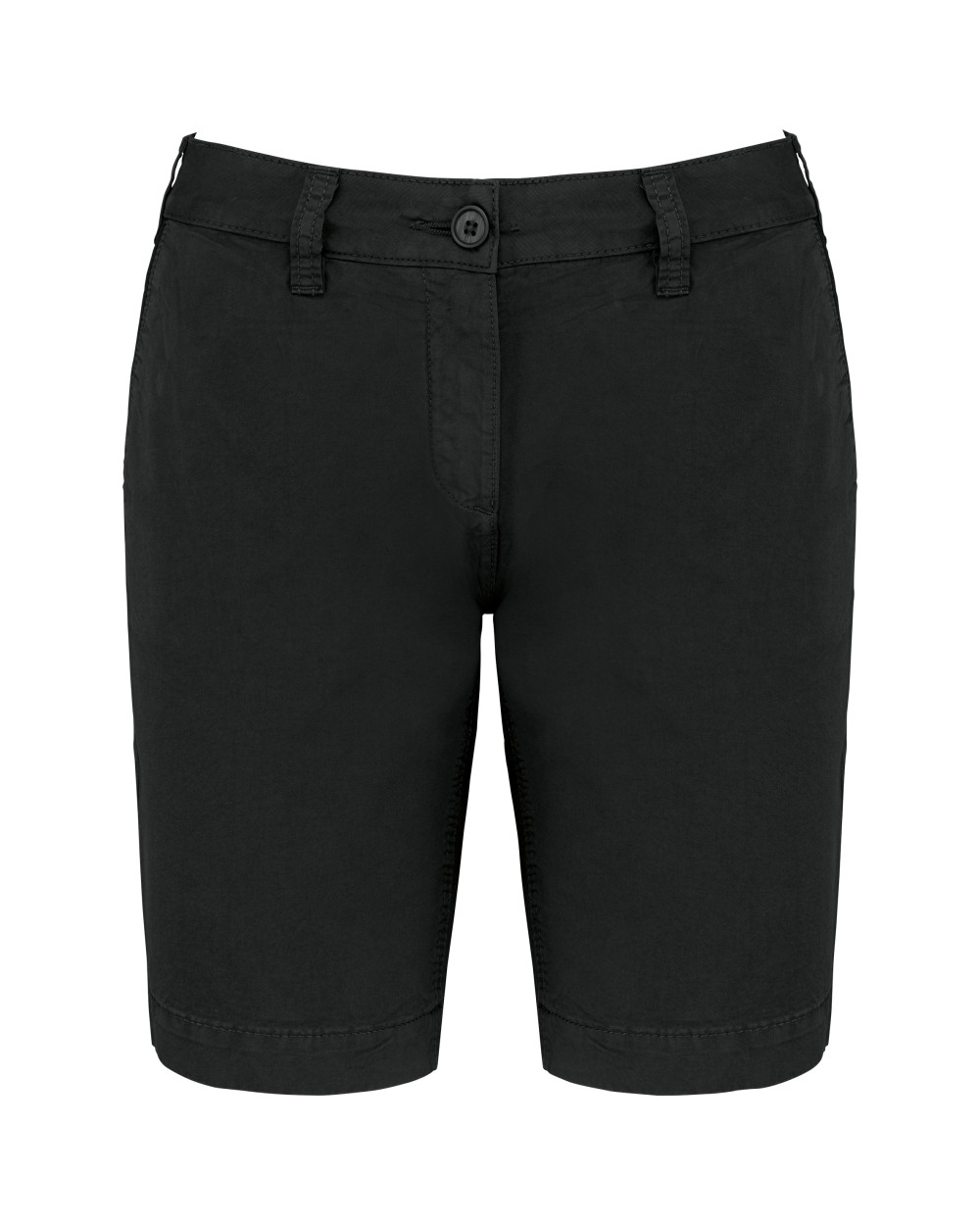 Bermuda's & Shorts KARIBAN Damesbermuda met verwassen look voor bedrukking &amp; borduring