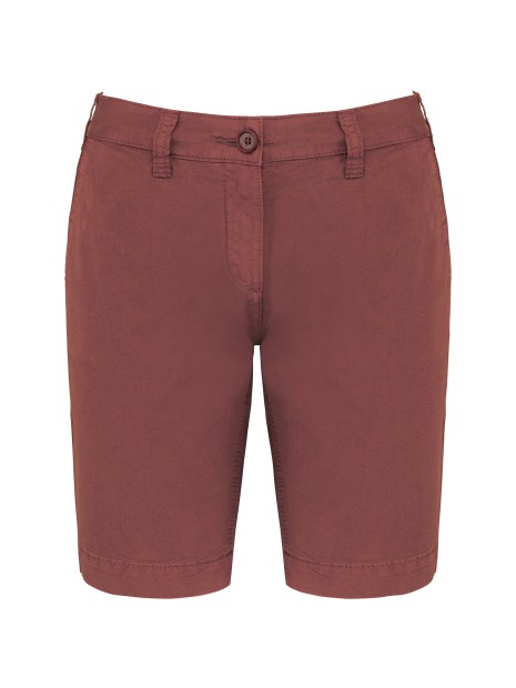 KARIBAN Bermuda aspect délavé femme /api/colors/7bac83e4-1ce0-4f2a-a166-f7031091c993 personnalisable