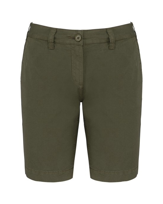 Bermudas & Shorts personnalisable Kariban Bermuda aspect délavé femme