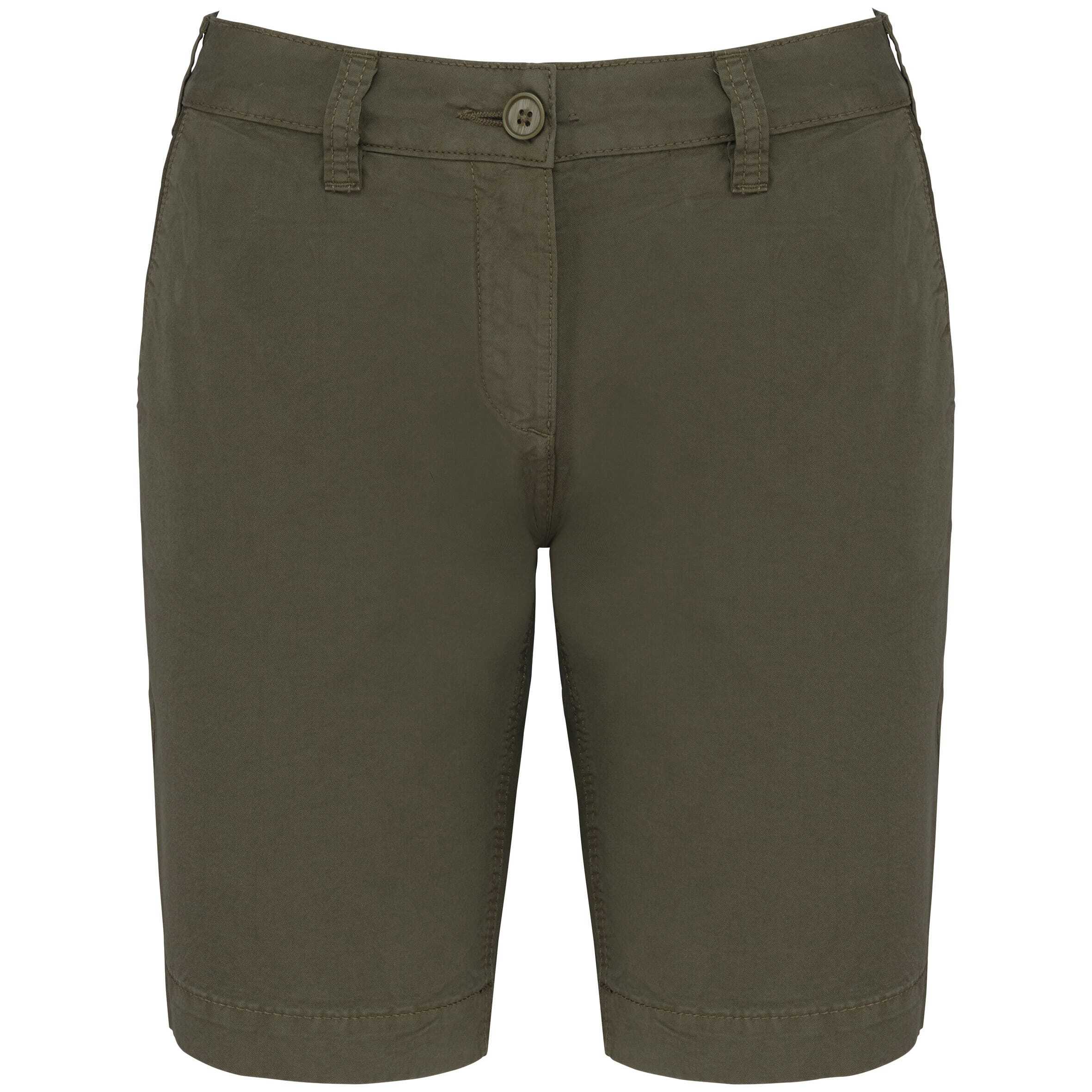 Bermudas & Shorts personnalisable KARIBAN Bermuda aspect délavé femme