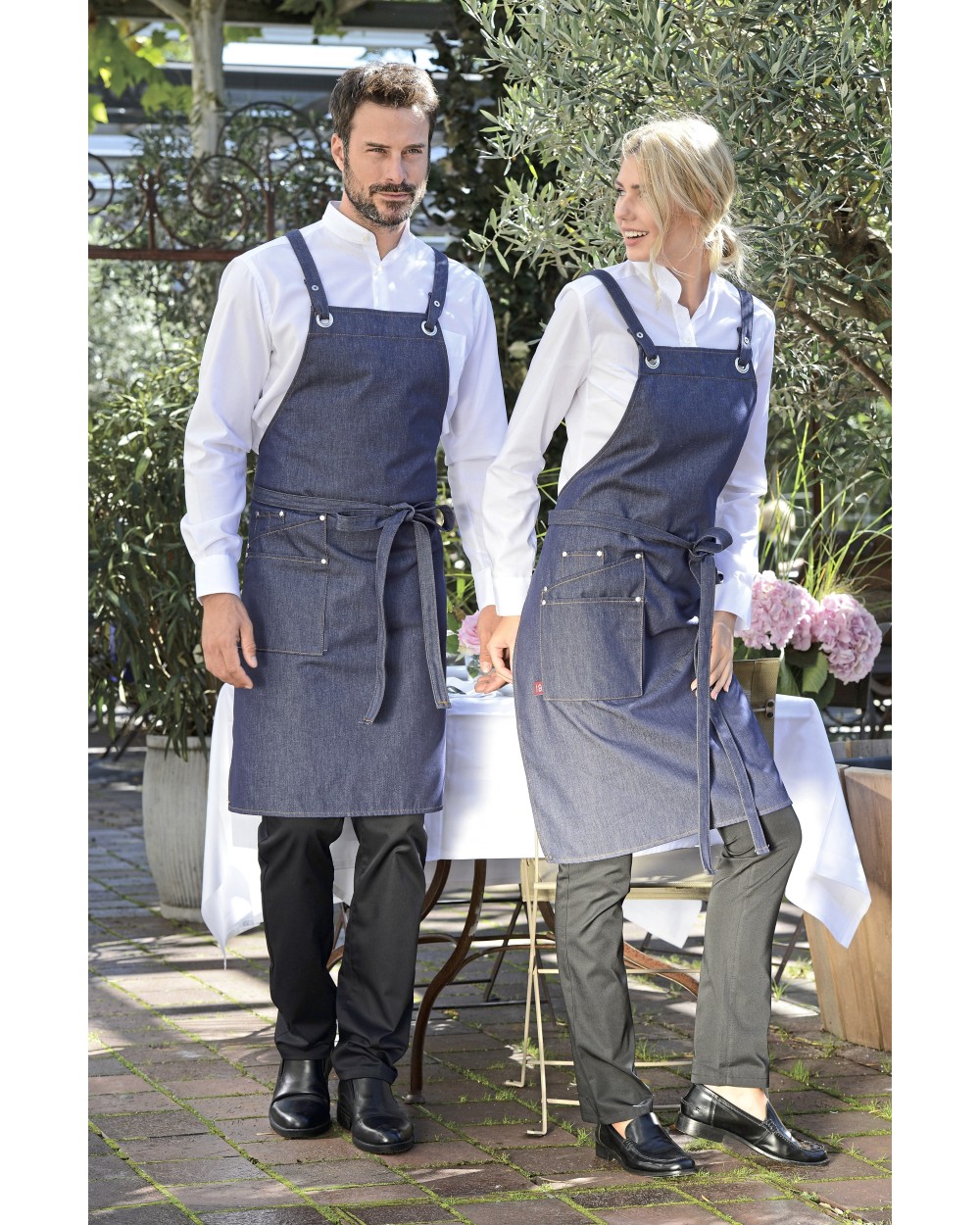 Tabliers personnalisable C.G. WORKWEAR Bib Apron Jesi X Jeans