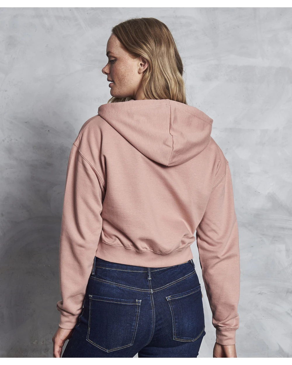 AWDIS WOMEN'S FASHION CROPPED ZOODIE Sweatshirts personalisierbar