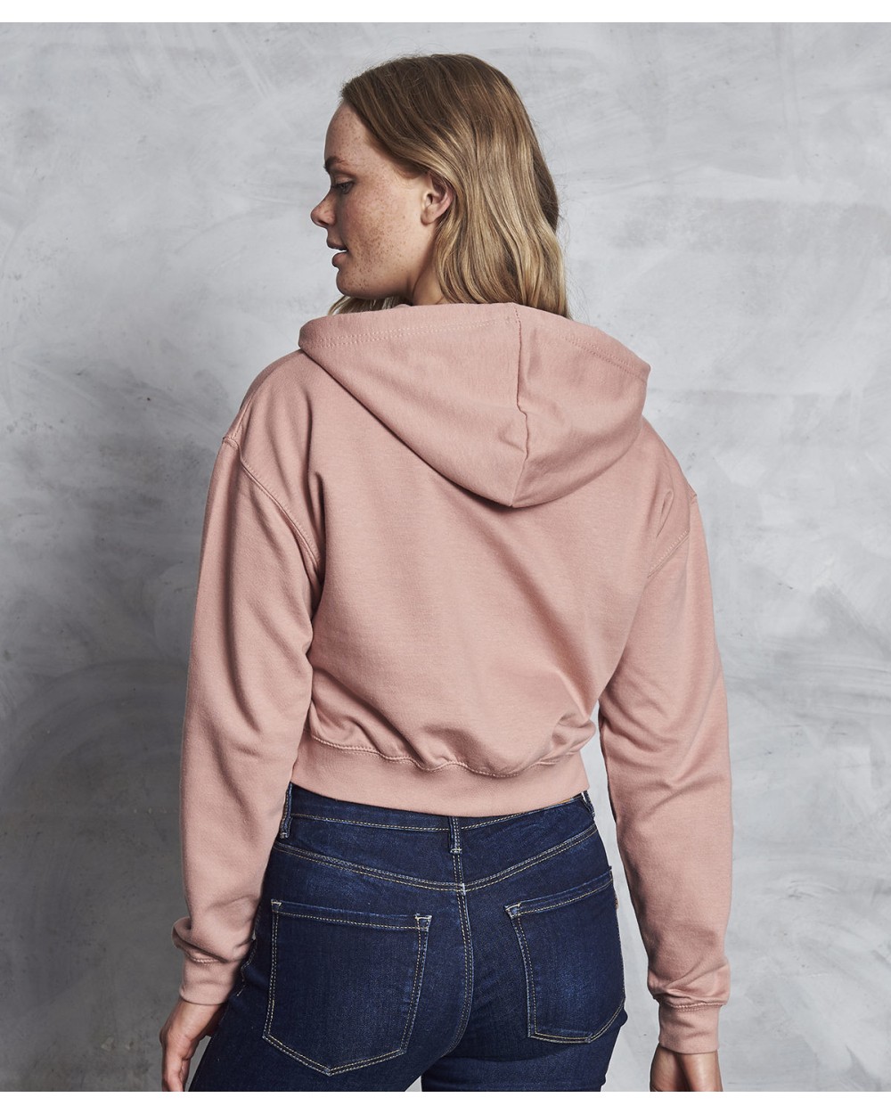 Sweat-shirts personnalisable AWDIS WOMEN'S FASHION CROPPED ZOODIE