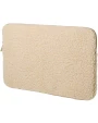 4DO Bear 13" GRS-recycelte Sherpa Laptophülle 2 L Taschen personalisierbar
