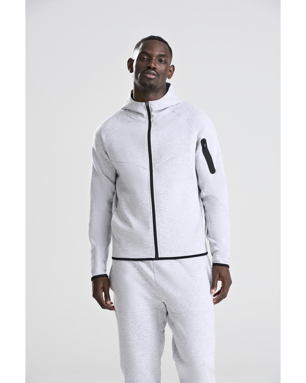 Sweaters & hoodies AWDIS ADAPT FLEECE ZOODIE voor bedrukking &amp; borduring