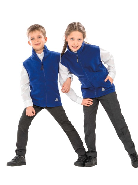 Laines polaires à personnaliser RESULT Bodywarmer enfant Polartherm™ 