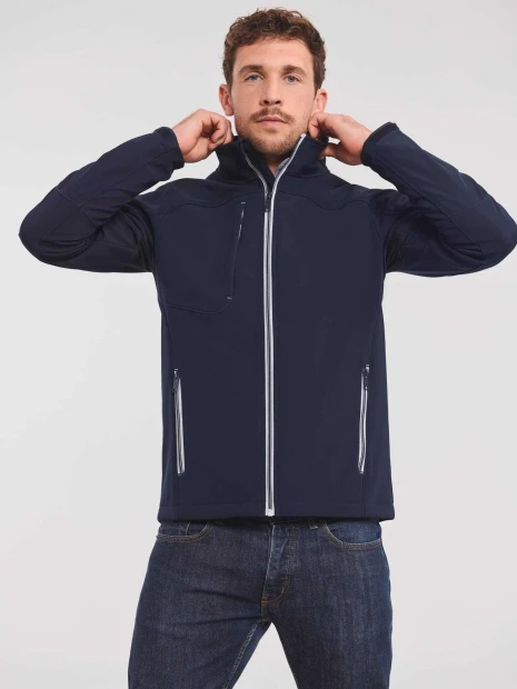 Softshells à personnaliser RUSSELL Veste homme Softshell Bionic-Finish® 