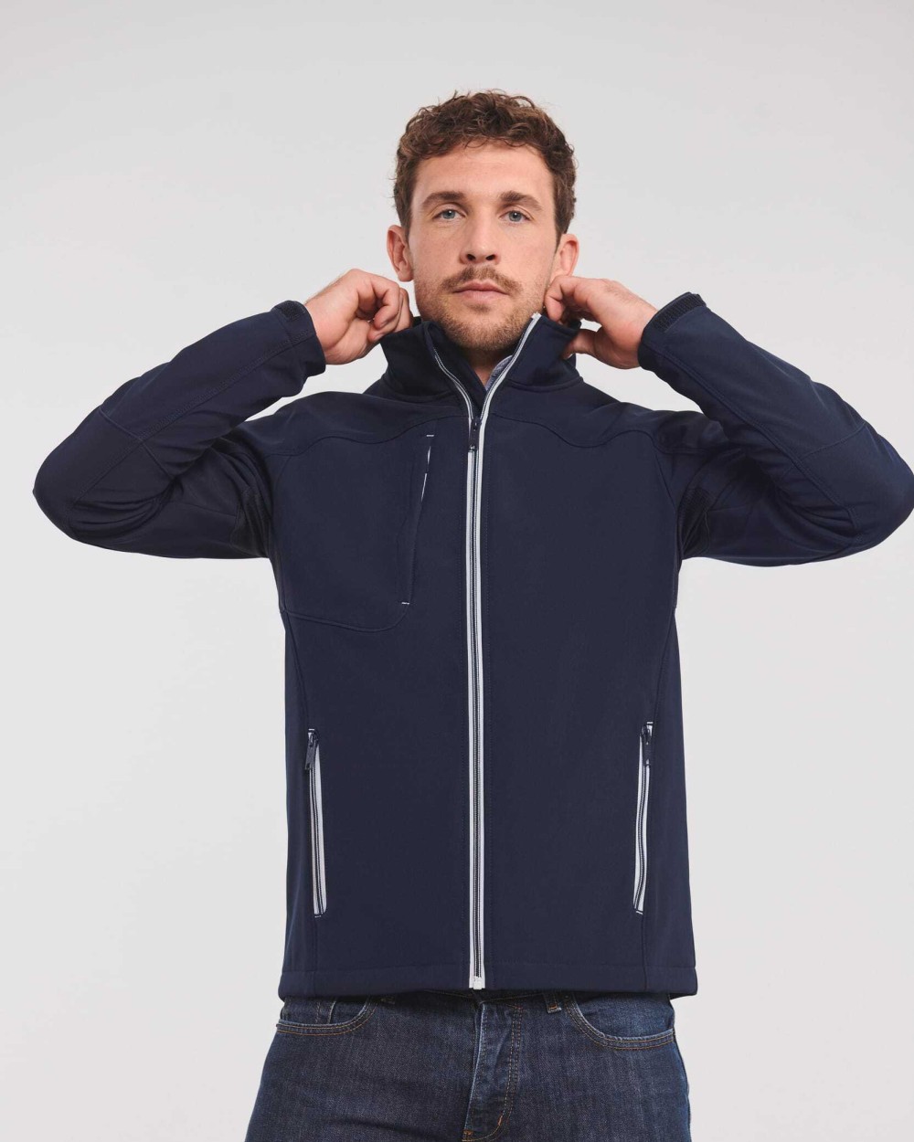 Softshells RUSSELL Men's Bionic-Finish® Softshell Jacket voor bedrukking &amp; borduring