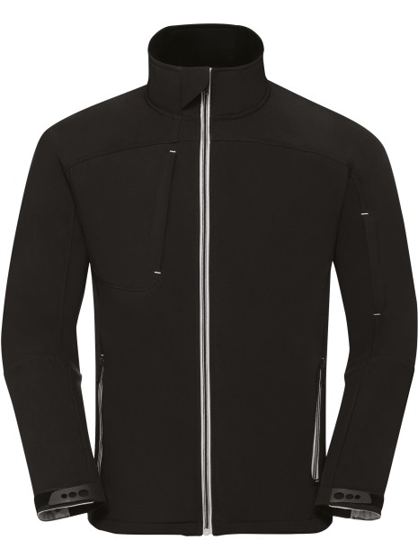 RUSSELL Veste homme Softshell Bionic-Finish® /api/colors/b9fdad4a-5e94-45cb-8c03-c08b349b28c3 personnalisable