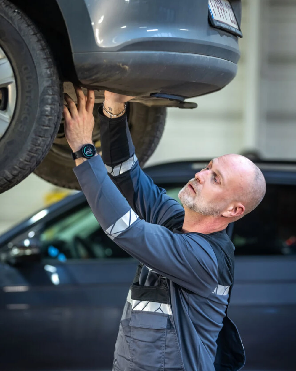 Broeken PROJOB 7600 STRETCHBRETELBROEK MET KNIEZAKKEN voor bedrukking &amp; borduring