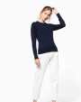 KARIBAN Damen Pullover Rundhals Pullovers personalisierbar