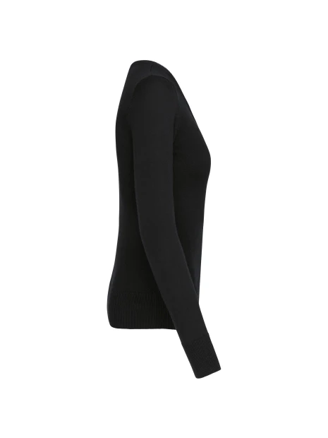 KARIBAN Pull col rond femme /api/colors/b9fdad4a-5e94-45cb-8c03-c08b349b28c3 personnalisable