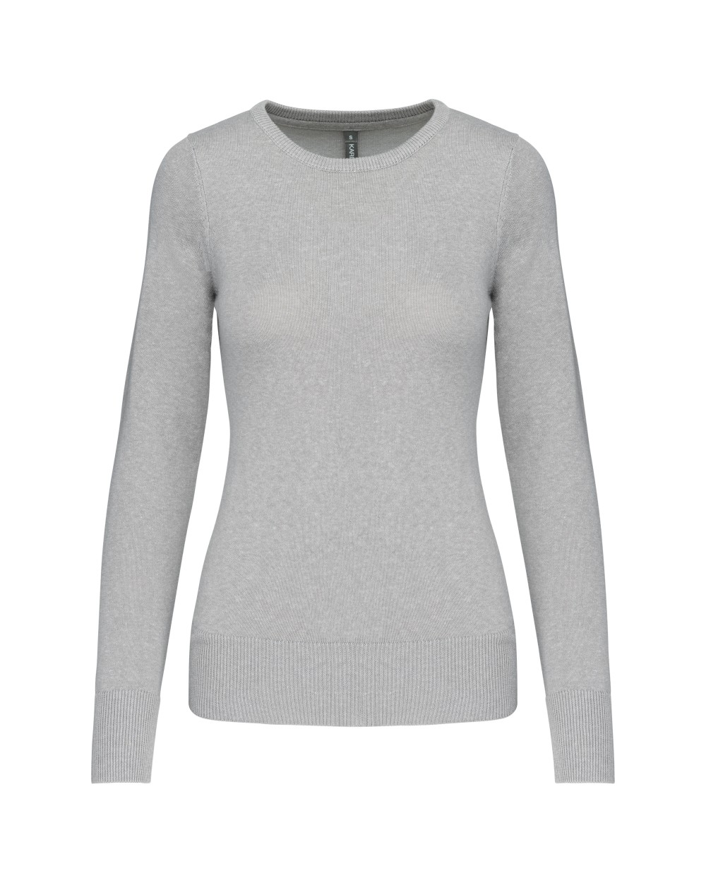 KARIBAN Damen Pullover Rundhals Pullovers personalisierbar