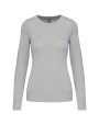 KARIBAN Damen Pullover Rundhals Pullovers personalisierbar