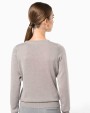 KARIBAN Damen Pullover Rundhals Pullovers personalisierbar