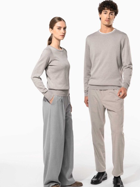 Pulls à personnaliser KARIBAN Pull col rond femme 